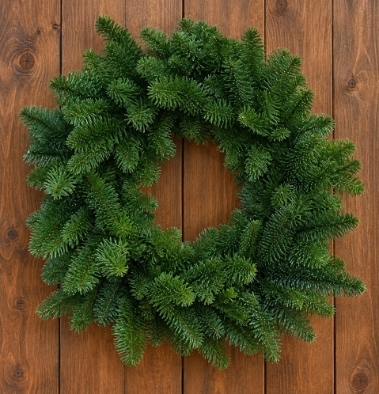 14 INCH noble clamp wreath